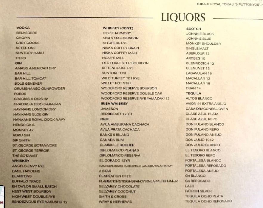 The Guest House Austin Restaurant Menu | New American Cuisine in Austin, TX